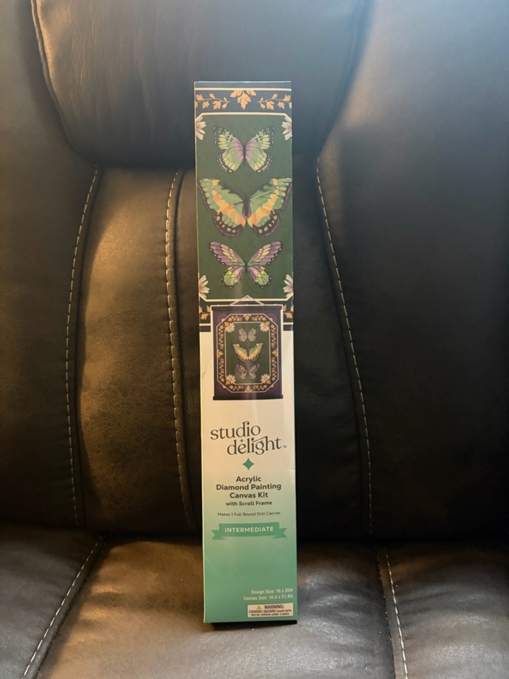 Studio Delight Green Butterfly Diamond Painting Kit